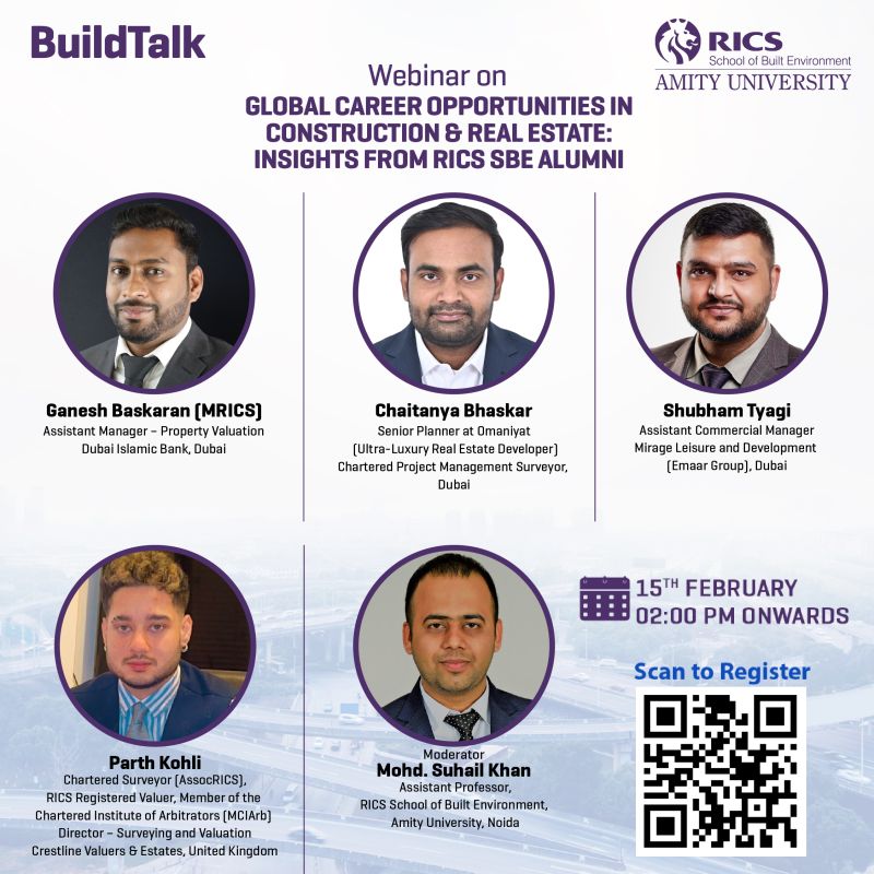 Global Career Opportunities in Construction & Real Estate: Insights from RICS SBE Alumni