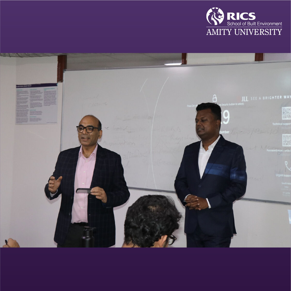 Leadership Lecture at RICS SBE, Amity University