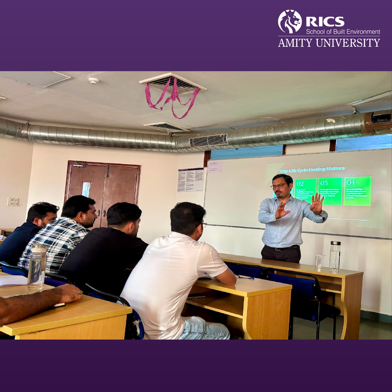 Guest lecture on Life Cycle Costing (LCC)