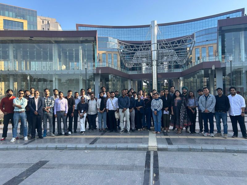 Visit to iconic World Trade Centre, Nauroji Nagar, New Delhi